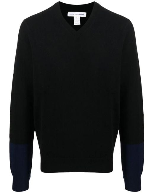 Comme des Garçons Pullover Mit V-Ausschnitt in Black für Herren