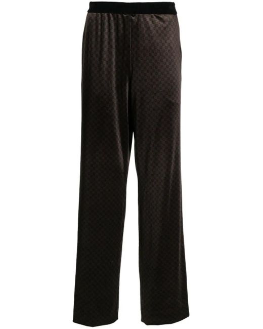Pantalones rectos Moloy Balmain de hombre de color Black