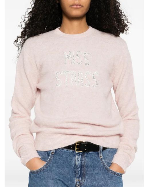 Mc2 Saint Barth Pink New Queen Sweater