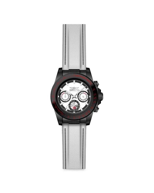 INVICTA WATCH White Speedway 39.5Mm Watch for men