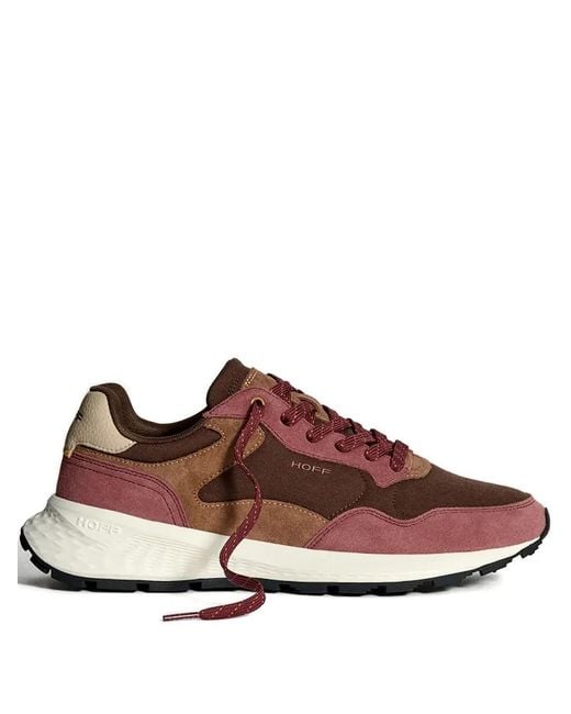 HOFF Brown 47Mm City Mkii Panelled Lace-Up Sneakers