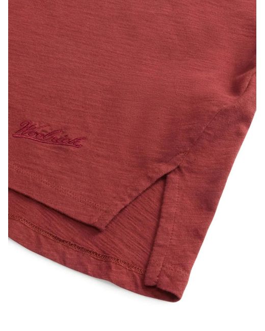Woolrich Red Cotton T-Shirt