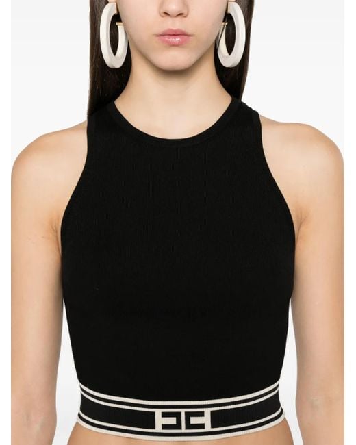 Elisabetta Franchi Black Top