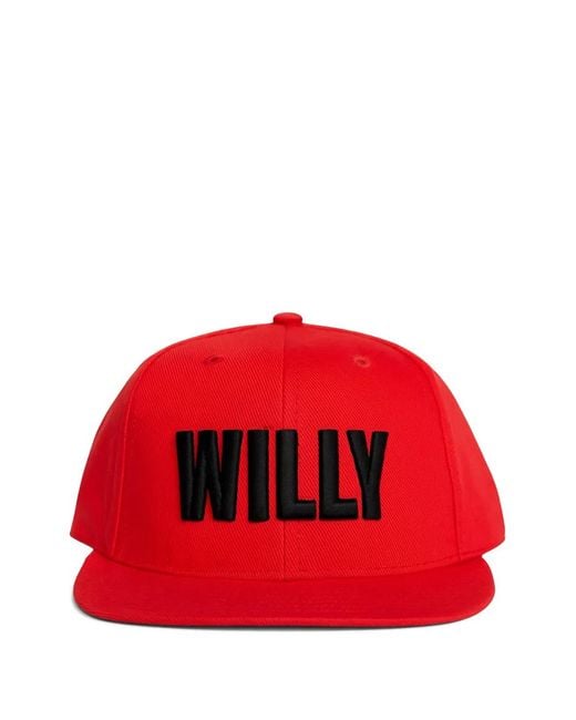 Willy Chavarria Logo-Embroidered Baseball Hat for men