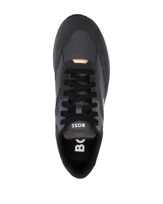 BOSS by Hugo Boss Sneakers Verfraaid Met Logo in het Black voor heren