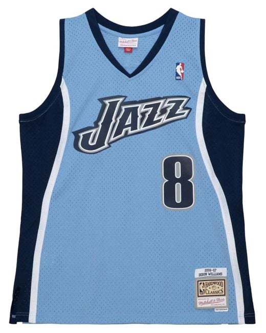 Mitchell & Ness Blue "Nba Utah Jazz 2006 Deron Williams" Alternate Jersey Vest Top for men