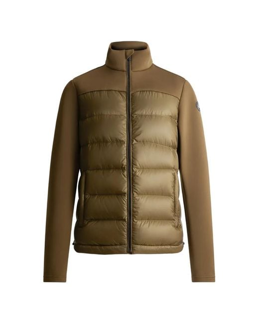 Fusalp Green Mike Quilted Zip-Fastening Jacket for men