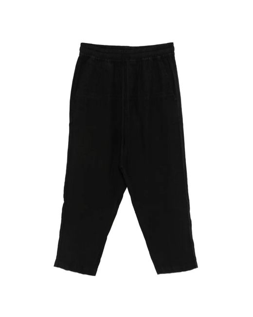 Thom Krom Broek Met Trekkoord in het Black voor heren
