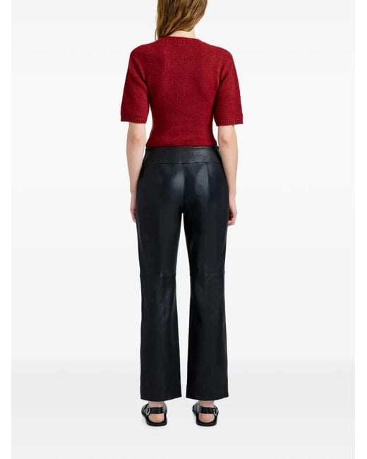Proenza Schouler Red Dana Sweater
