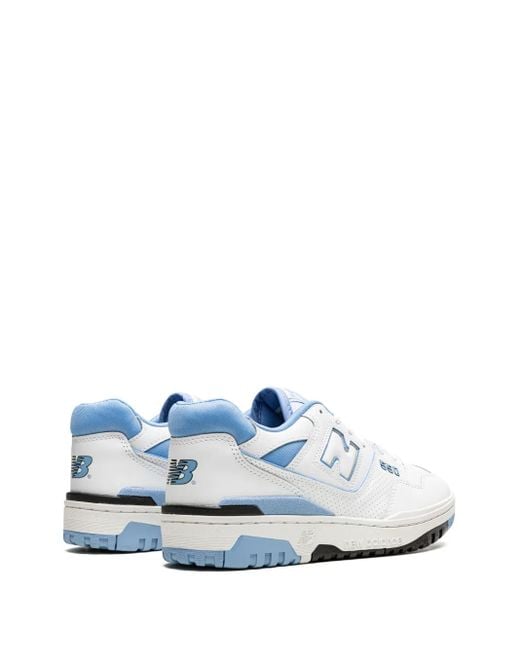 New Balance White 550 /Carolina" Sneakers