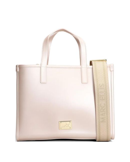 Marc Ellis Natural Flat-Go Tote Bag
