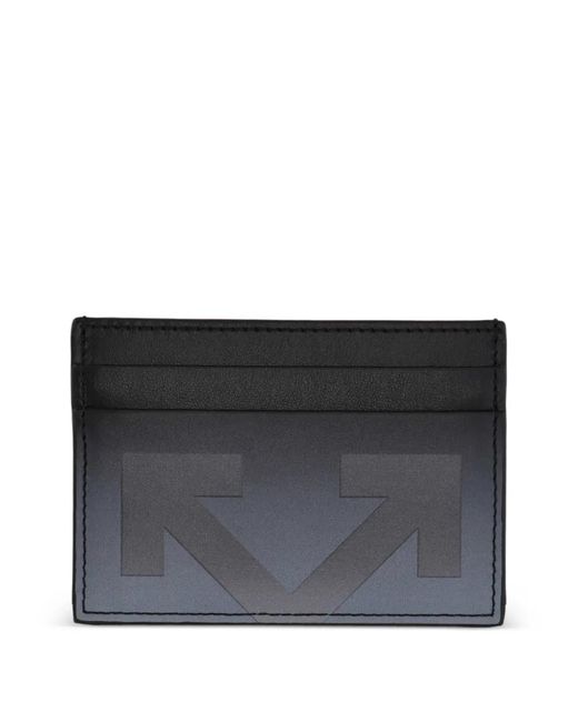 Off-White c/o Virgil Abloh Gray Arrows-Motif Card Holder for men
