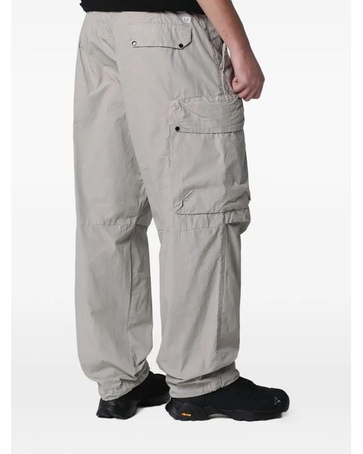 C P Company Gray Cargo Pants for men