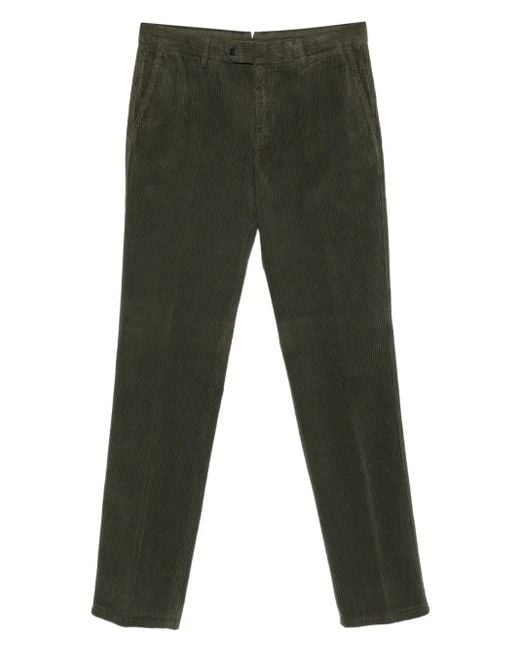 Pantalones con cierre de botón Aspesi de hombre de color Gray