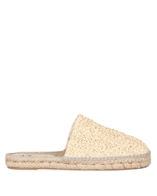 Manebí Natural Gewebte Espadrilles aus Raffiabast