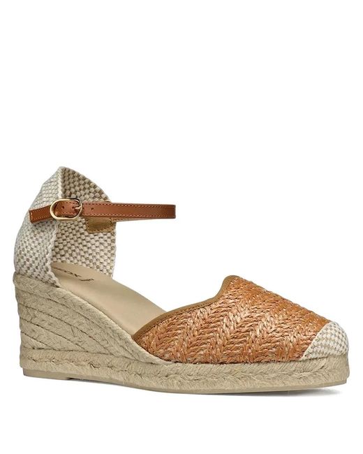 Geox Brown Espadrilles Gelsa