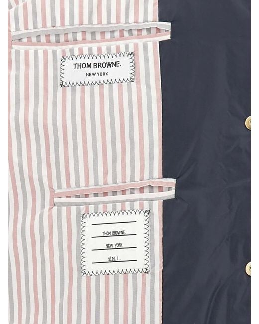 Thom Browne Blue Outerwears for men