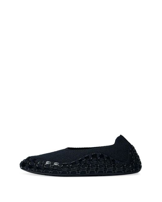 Gucci Blue Logo-Motif Flat Sole Slippers for men