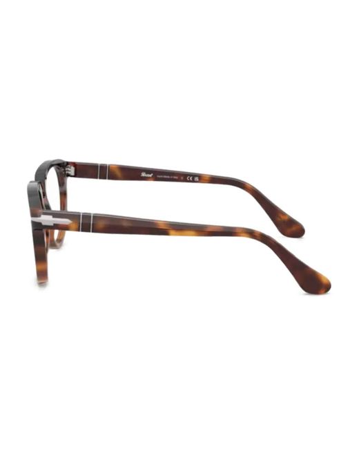 Persol Natural Round-Frame Glasses