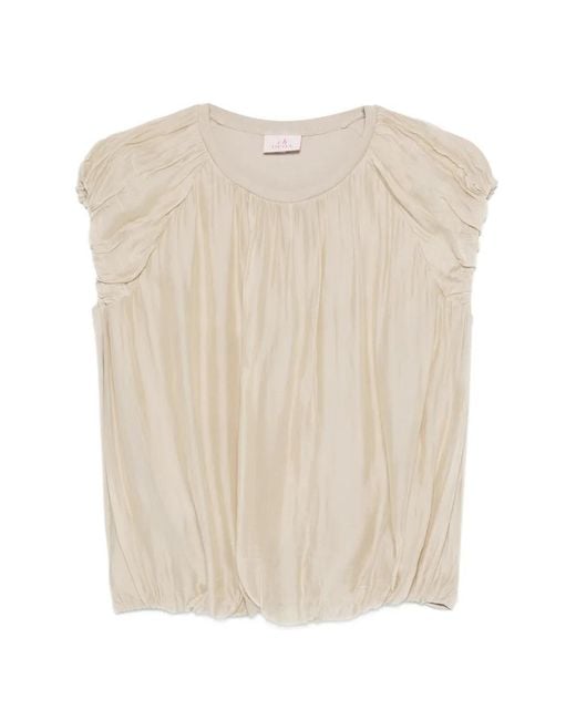 Deha Natural Panelled Top