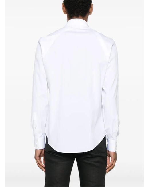 McQueen 'harness' Shirt in het White voor heren