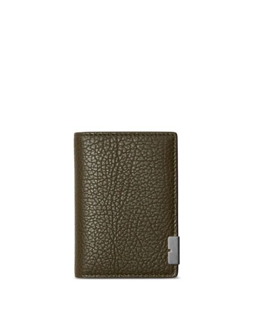Burberry Green B Cut Leather Wallet for men
