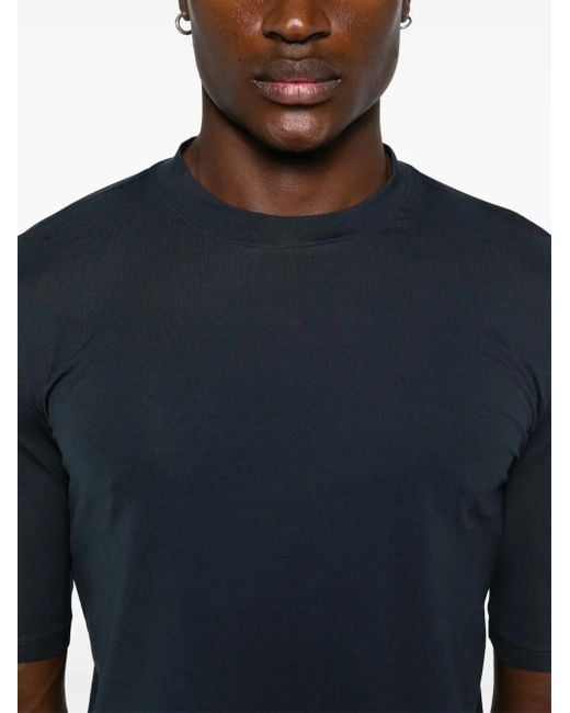 Malo Blue Crew-Neck T-Shirt for men