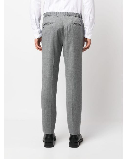 Pantaloni slim di Incotex in Gray da Uomo