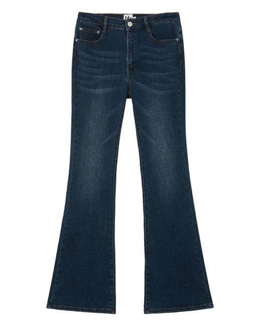 B+ AB Blue Five-Pockets Jeans