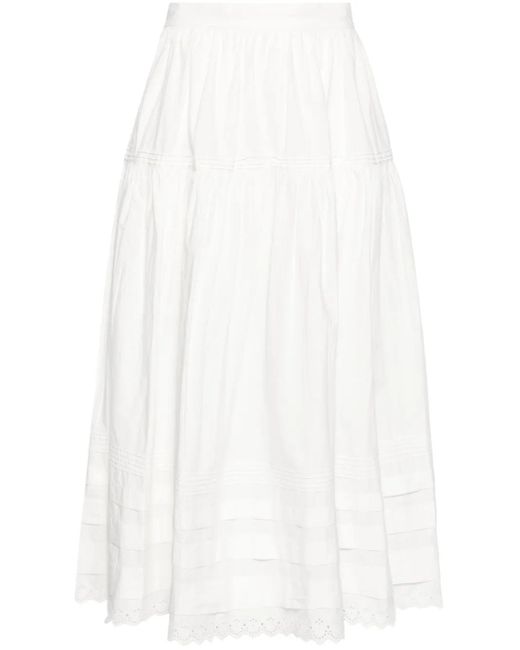 Doen Sebastiane Aラインスカート White