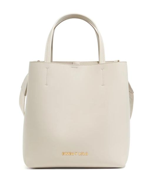 Bimba Y Lola Natural Large Chihuahua Shoulder Bag