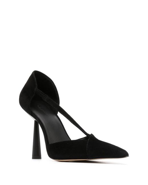 Gia Borghini Black 105Mm Pointed-Toe Pumps