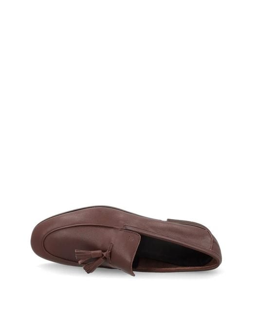 Frau Brown Tassel-Detail Loafers for men