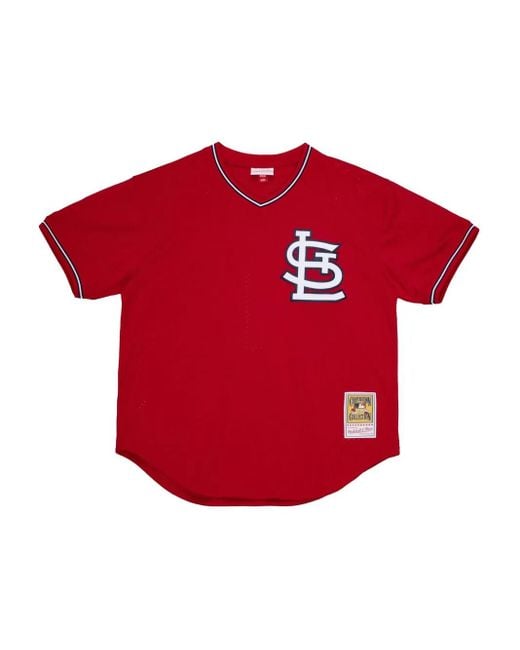 Mitchell & Ness St. Louis Cardinals 1996 Ozzie Smith Trikot in Red für Herren