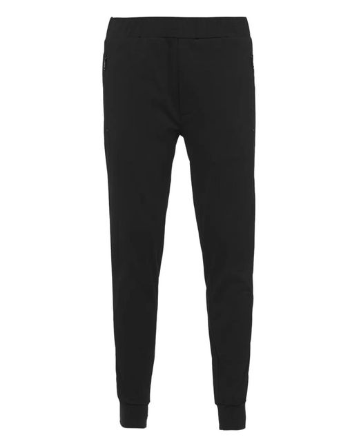 Prada Black Drawstring Piping Trousers for men