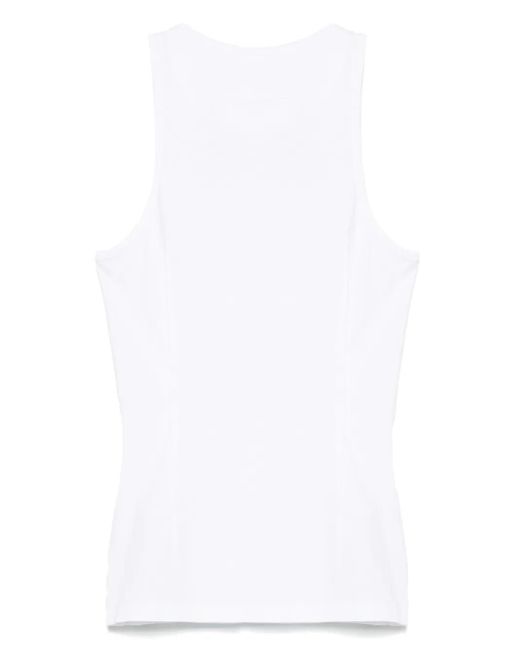 MM6 by Maison Martin Margiela White Tank Top