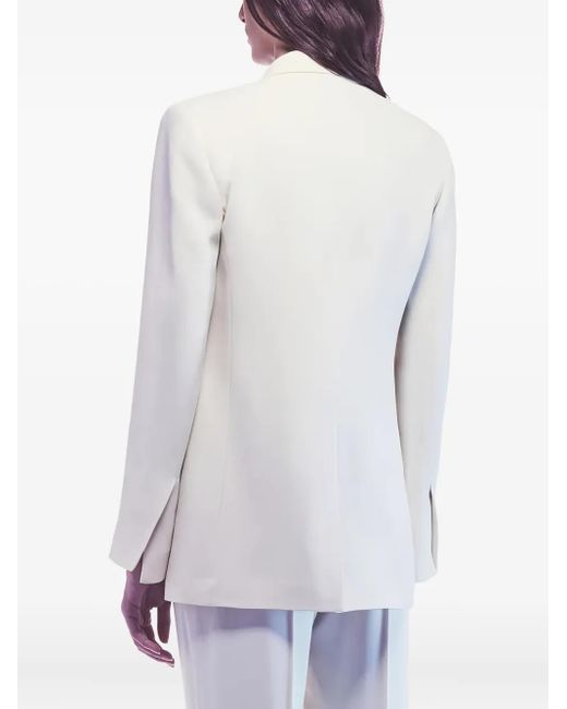 Blazer Con Tasche di Liviana Conti in White