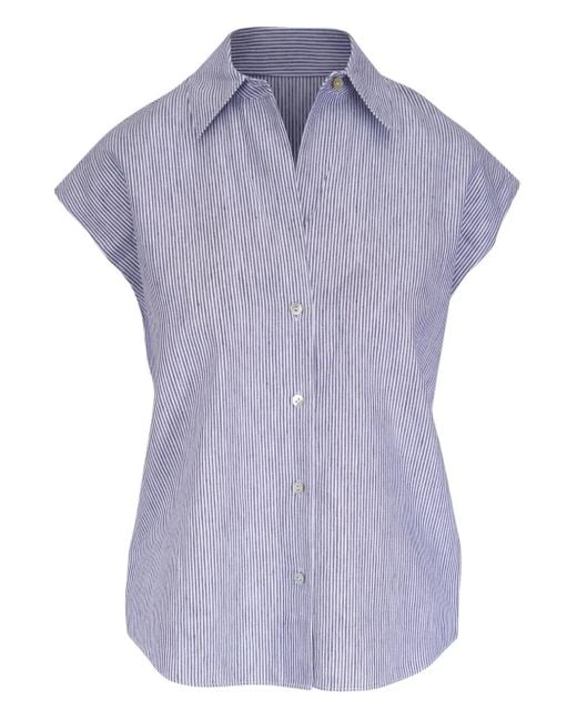 Vince ストライプ シャツ Purple