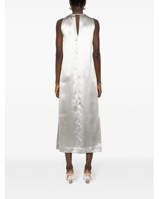 Loulou de Saison White Long Dress Clothing