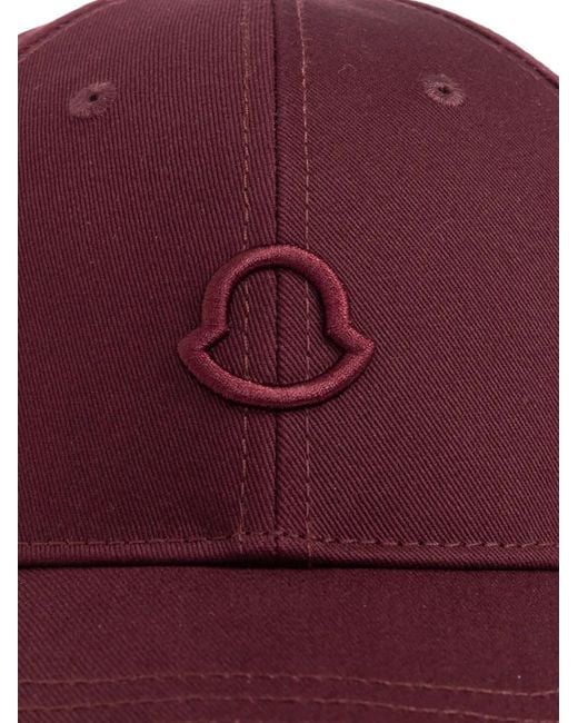 Moncler Red Baseball Cap