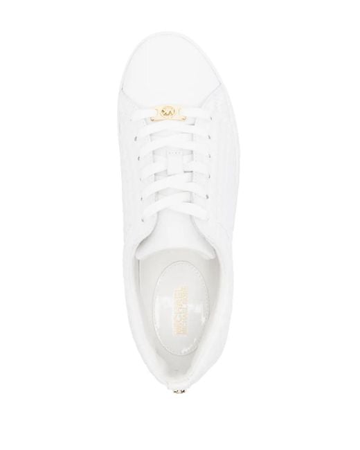 MICHAEL Michael Kors White Keaton Sneakers