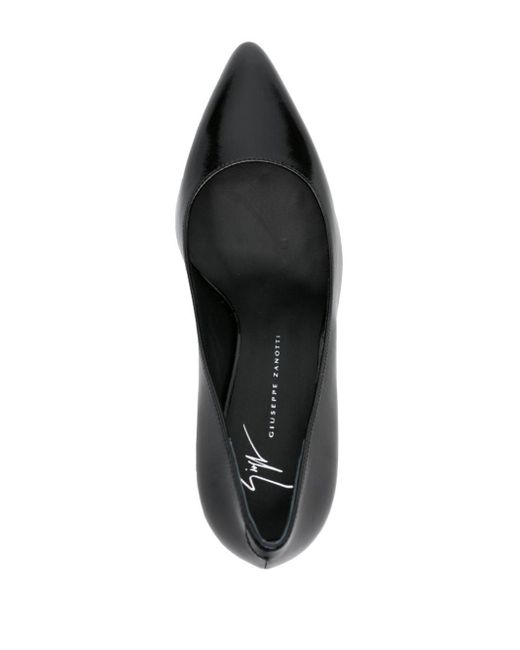 Zapatos Jakye con tacón de 75 mm Giuseppe Zanotti de color Black