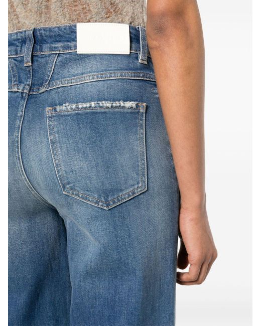 Closed Blue Glow Up Wide-leg Jeans