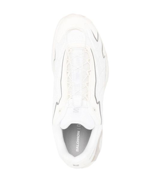 Salomon White Xt-slate Panelled Sneakers - Unisex - Fabric/rubber/polyurethane