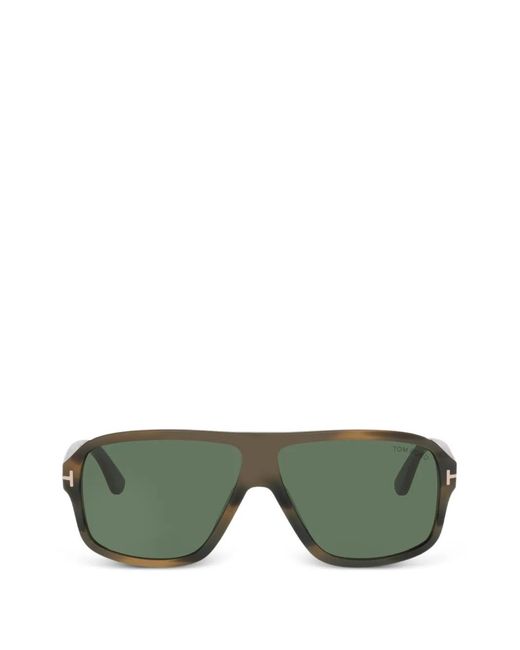 Tom Ford Green William-02 Pilot Sunglasses for men