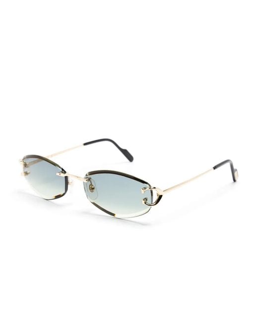 Cartier Blue Ct0467S Glasses