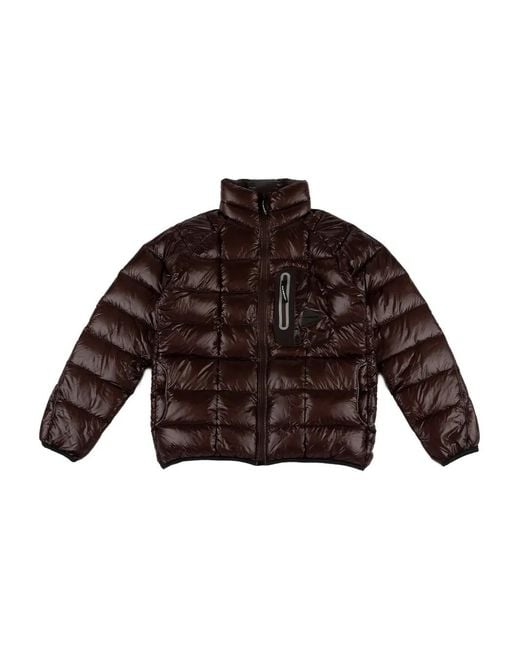 And Wander Brown Quilted Jacket for men
