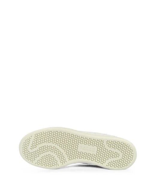Y-3 White X Yohji Yamamoto Diagonal Stan Smith Low-Top Sneakers for men