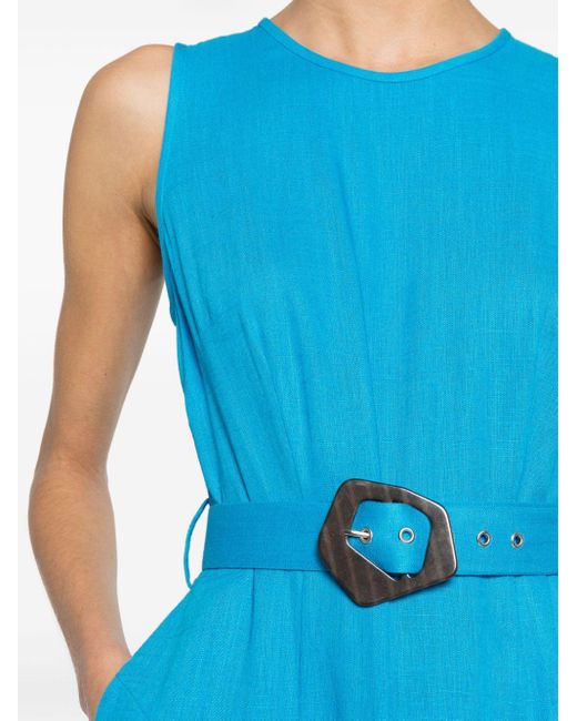 Diane von Furstenberg Midi-jurk in het Blue