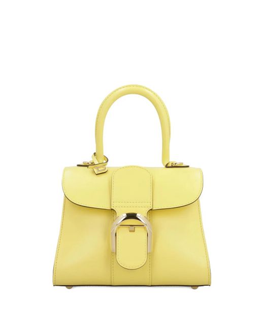 Delvaux Yellow Brillant Mini Bag